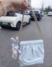 CHARLES&KEITH迷你菱格流浪包单肩斜挎双肩包包女包生日礼物送女友CK2-60782390 【S号】Sea Salt Blue海盐蓝 S 实拍图