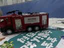 卡威（KIV）1:32金属车模玩具汽车模型消防车合金可喷水玩具车回力车 云梯水罐车灭火器人偶套装 实拍图