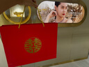 都市丽人独立包装本命年马年红色内裤女纯棉加长档喜庆结婚三角内裤4条L 实拍图