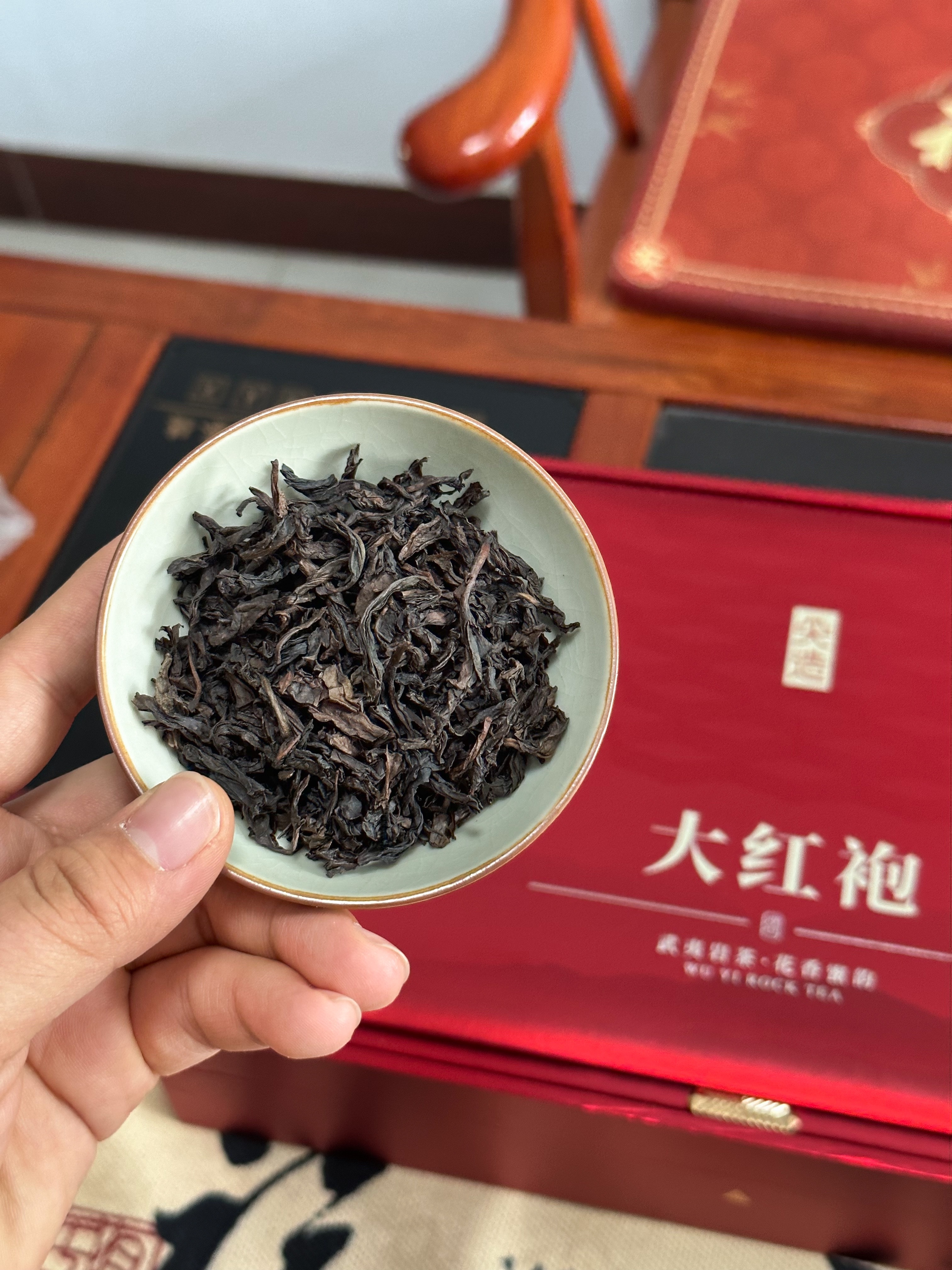 尖造武夷山大红袍茶叶礼盒岩茶特级乌龙茶教师中秋节送礼品长辈250g 实拍图