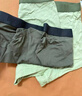 蕉内（Bananain）301P莫代尔内裤男士棉裆10A抗菌透气运动男生冰丝四角夏季礼盒3件 【金奖】黑色+磁铁黑+洗石蓝 3条 2XL 实拍图