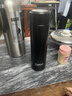 德铂 德铂保温杯304不锈钢内胆双层茶杯商务时尚车载泡茶学生杯子 黑色-304不锈钢-带茶隔 480ml 实拍图
