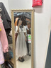 ROJITA日系清楚系蕾丝长裙女夏新品学院风斗篷式约会连衣裙(原1233424) 米白色 实拍图
