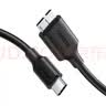 绿联 USB3.0移动硬盘数据连接线 适用东芝希捷西部移动硬盘盒子三星note3/s5延长转接充电线 0.5米 实拍图