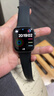 Apple/苹果 Watch S11 智能手表GPS+蜂窝款42毫米深空灰色铝金属表壳黑色运动型表带M/L MF964CH/B 实拍图