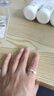 PWLS925银枝芽戒指女轻奢小众设计素圈高级感食指环个性开口戒百搭 S925银枝芽戒指 实拍图
