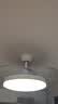 雷士（NVC）led照明风扇灯吊扇灯简约北欧餐厅卧室高显色遥控变频36寸 实拍图
