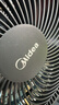 美的（Midea）【超级单品】七叶轻音立式电风扇家用柔风落地扇台式桌面小型风扇大风量节能摇头宿舍电扇 SAF30AB 实拍图