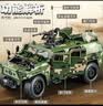 卡威1:18东风猛士汽车模型三代军车退伍礼物纪念品合金装甲车男孩玩具 1:18东风猛士装甲车迷彩 实拍图