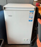 海尔（Haier）100L单温冰柜小型家用小冰柜减霜一级能效冷藏冷冻转换深冷冷柜小冰箱BC/BD-100GHW9D价保618 实拍图