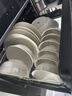 康琴（KANGQIN） 碗碟套装简约防烫高脚吃饭碗套装组合家用面碗菜盘家用陶瓷餐具 时尚小资4.5英寸高脚碗10个装 实拍图