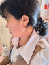 珍尚银中国黄金和田玉耳钉女轻奢高级感2026新款S925送女友妈妈生日礼物 实拍图