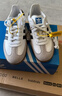 阿迪达斯 adidas三叶草  samba T头鞋运动鞋男女休闲鞋B75806 37 实拍图
