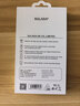 ESCASE适用华为Mate80Pro Max手机壳保护套防摔全包边男女个性创意商务风贴皮背壳 ES-19深邃黑 实拍图