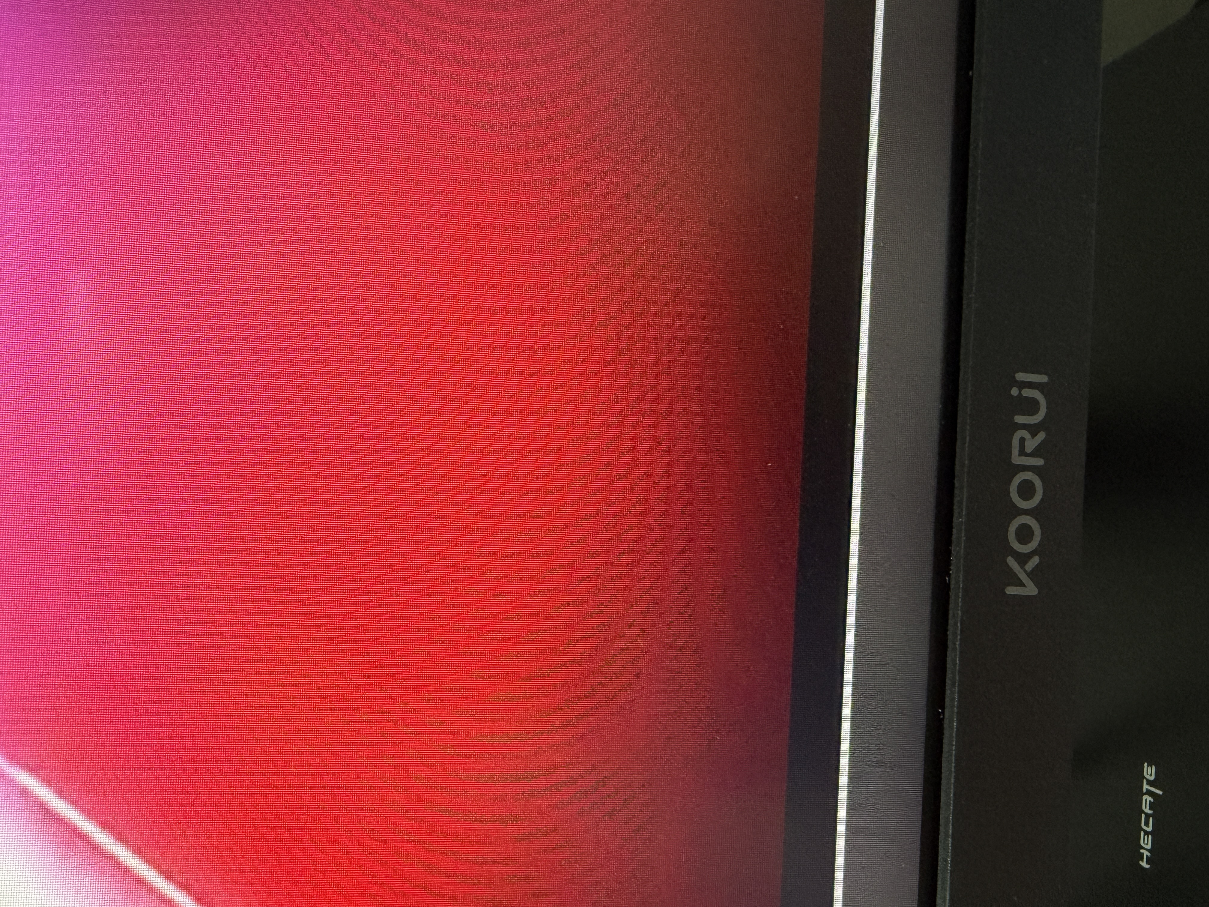 KOORUI科睿24.5英寸400Hz FastIPS快速液晶1ms 硬件低蓝光HDR400nit 旋转升降 电脑FPS电竞显示器X5 PRO 实拍图