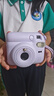 富士（FUJIFILM）立拍立得mini12相机mini11 相纸一次成像拍照生日520送礼物 Mini12 鸢尾紫 国际版 实拍图