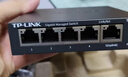 普联（TP-LINK）5口全千兆云管理交换机 可即插即用 企业级4口Web网管监控网络网线分线器TL-SG2005  实拍图