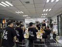 蓝之旺 T恤定制工作服印字logo夏季短袖男公司文化衫班服订做团建衣服 A款正肩白色 【26支全棉180g】 L 实拍图