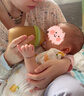 奇琦宝（Qikibao）奶瓶6个月以上婴儿仿母乳硅胶奶瓶断奶神器奶瓶240ml带手柄重力球 【新3代】奶瓶（3-7个月）无吸管 实拍图