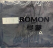 罗蒙（ROMON）夹克男潮流春秋季商务行政立领宽松休闲防风外套男装JK83黑色M 实拍图