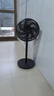 美的（Midea）【超级单品】七叶轻音立式电风扇家用柔风落地扇台式桌面小型风扇大风量节能摇头宿舍电扇 SAF30AB 实拍图