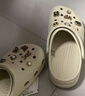 卡骆驰（CROCS）檀健次同款经典洞洞鞋轻便百搭女沙滩鞋包头拖鞋男鞋|10001 骨白色-2Y2(含智必星) 39 (240mm) 实拍图