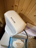 海尔（Haier）取暖器家用暖风机电热台式桌面电暖器省电小型烤火炉浴室婴儿热风机办公室暖脚神器卧室电暖风速热 【无光轻音+恒温省电】定时遥控款HNS1507 实拍图