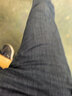 真维斯（Jeanswest）牛仔裤男2026夏季冰丝薄款宽松直筒裤百搭男裤子休闲长裤黑色32 实拍图
