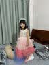 迪士尼爱艾莎公主裙子女童连衣裙2026夏季新款儿童网纱演出礼服生日礼物 实拍图