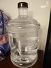 拜杰纯净水桶 食品级PC矿泉水桶透明手提式水桶茶水桶 大容量水桶黑盖7.5L 实拍图