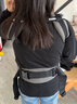 ERGObaby二狗背带婴儿抱娃神器四季透气外出旅行遛娃神器解放双手 breeze透气款-石墨灰 实拍图
