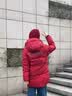 波司登（BOSIDENG）冬季羽绒羽绒服女士加厚90绒鹅绒连帽商场同款时尚百搭休闲外套 【新年红】马到成功|9FS4 L 170/92A 体重约120-130斤 实拍图
