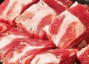 黑六首农旗下国企品质北京黑猪肉前腿肉肘子肘肋排肉馅梅花五花肉 黑六肋排400g 实拍图