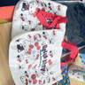 小熊帆布包女学生便携上班帆布兜手提包手拎便当帆布袋 微笑小熊（带按扣） 实拍图