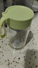 富光清然玻璃杯 高硼硅玻璃水杯子 女生便携牛奶咖啡高颜值茶杯330ml 实拍图