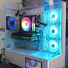 瓦尔基里（VALKYRIE）VK03TOU WHITE 白色 ATX 游戏电脑台式机箱 支持360水冷 6吋触摸屏 三面玻璃海景房 支持背插 实拍图