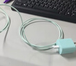 酷威猫适用苹果充电器30W快充iphone14充电线13promax数据线12plus充电头11/xr/xs手机ipad平板通用传输 薄荷绿 PD30W快充套装【头+2米线】 实拍图