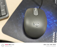 罗技（Logitech）MK106 键鼠套装 有线键鼠套装 办公键鼠套装 电脑键盘 紧凑型 黑色 实拍图