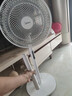 美的（Midea）【飓风节能】七叶柔风立式电风扇/家用轻音落地扇/台式小型风扇/大风力遥控定时摇头风扇 SAH35BSJ 实拍图