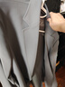 罗蒙（ROMON）防晒免烫冰丝凉感西服外套男士春夏新款高端薄款单西休闲抗皱上衣 灰色 XL (180) （适合145-165斤） 晒单实拍图