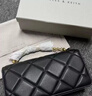 CHARLES&KEITH质感菱格链条小方钱包女包包女包生日礼物送女友CK6-10680924 Black黑色 XS 实拍图