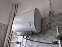 美的（Midea）【重磅新品】60升双胆扁桶电热水器3300W速热节能稀土镁棒大水量F60-33UD4(HE)一级能效国家补贴 实拍图