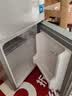 奥克斯小冰箱家用小型迷你冷藏冷冻两用出租房宿舍用节能省电寝室办公室电冰箱 【净化去味】126银色【高效保鲜 铜管速冷】22L 实拍图