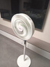 美的（Midea）【幸运草安睡1S】一级能效直流变频声控电风扇家用遥控卧室静音落地扇台式桌面抗菌大风力转页扇 实拍图