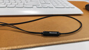 纽曼（Newmine）【TOP榜】NM-LK06 半入耳式线控有线耳机 手机耳机 音乐耳机 3.5mm接口 电脑笔记本手机适用 黑色 实拍图