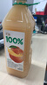 汇源100%桃混合果汁2000ml*1瓶2L尝鲜家庭分享聚餐游玩尝鲜 实拍图