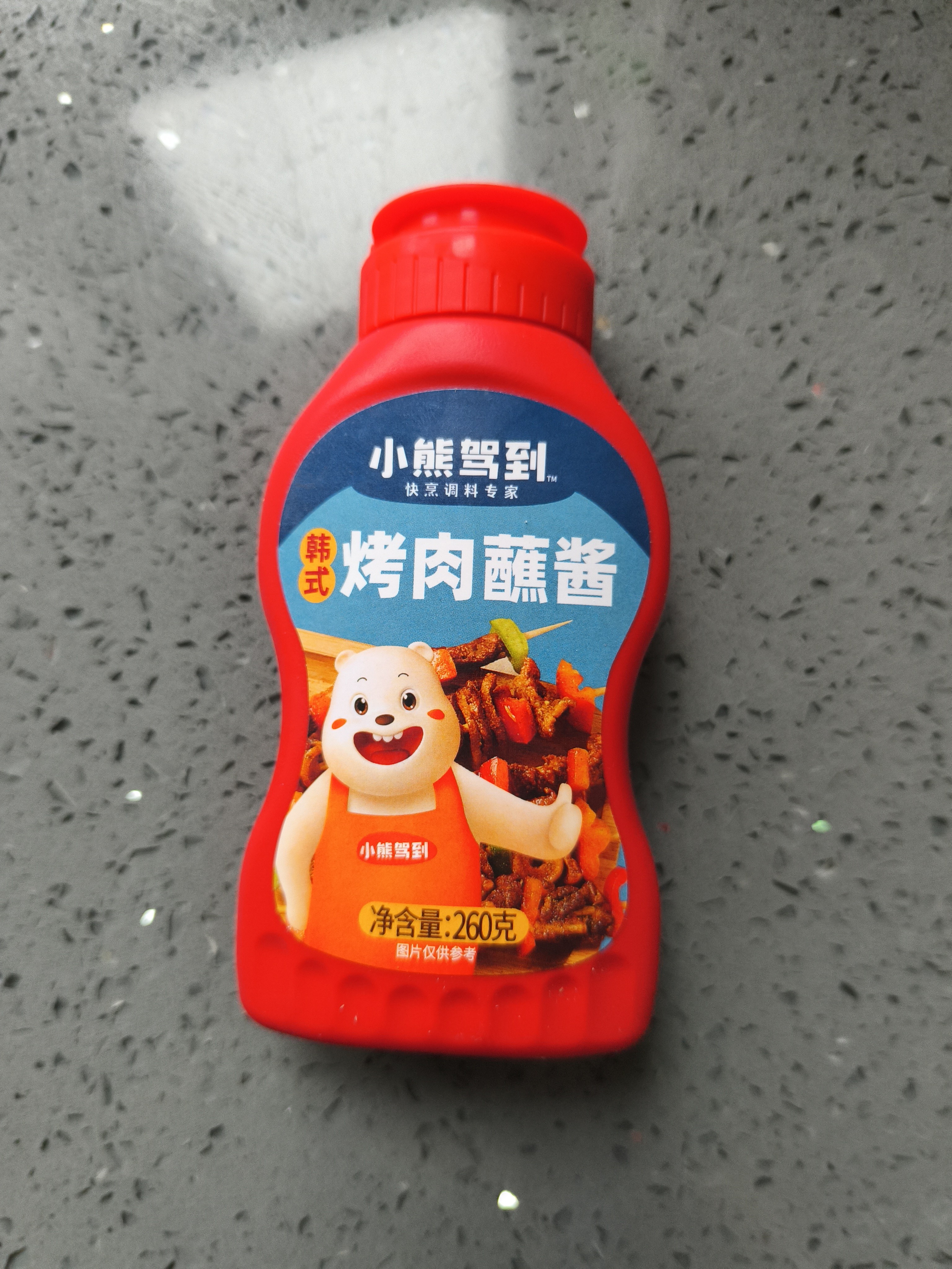 小熊驾到 烤肉蘸料蘸酱260g 韩式五花肉烧烤料火锅调味料辣酱料调味腌料 实拍图