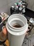 瓷朽阁真景德镇陶瓷内胆保温杯可装咖啡中药全便携式水杯子大容量非涂层 磨砂白-陶瓷盖芯360ml配陶瓷滤网 实拍图