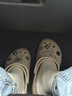 卡骆驰（CROCS）贝雅洞洞鞋男鞋女鞋轻便耐磨一脚蹬拖鞋休闲鞋百搭花园鞋|10126 卵石色-2V3 40 (250mm) 实拍图