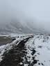 橙央登山徒步户外防雪鞋套防水沙漠防沙鞋套男女防脏防刮护腿套 黑色 实拍图